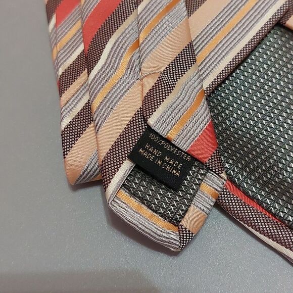Valerio Garati Striped Tie - Picture 4 of 5